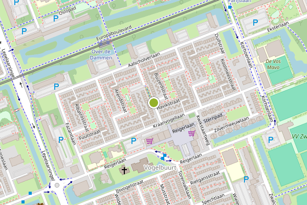 Ambulance-melding op Havikstraat, Vlaardingen op 27 juni, kaart-overzicht