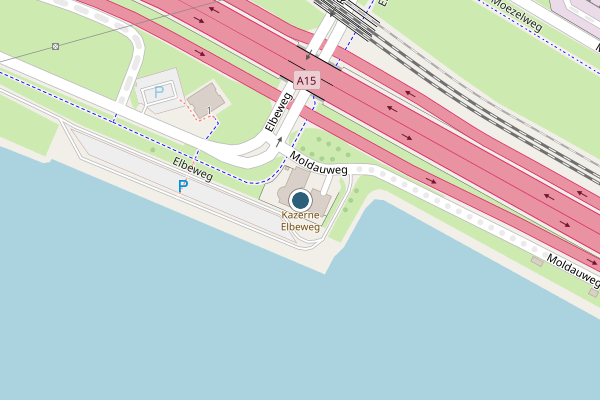 Politie-melding op Europoort, Rotterdam op 28 juni, kaart-overzicht