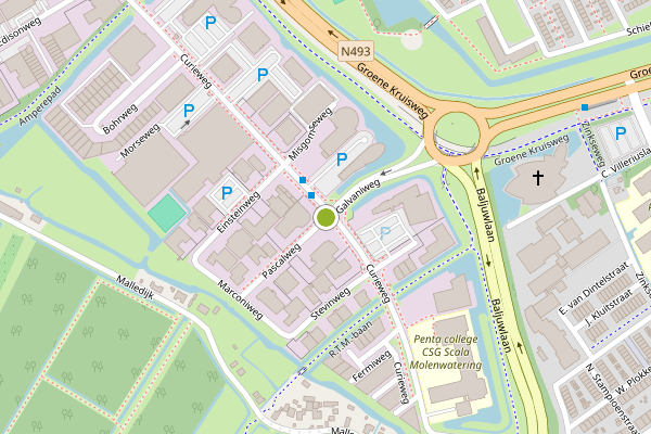 Ambulance-melding op Pascalweg, Spijkenisse op 28 juni, kaart-overzicht