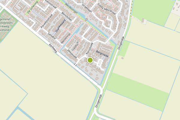 Ambulance-melding op Wethouder P Woltersstraat, Zuidland op 29 juni, kaart-overzicht
