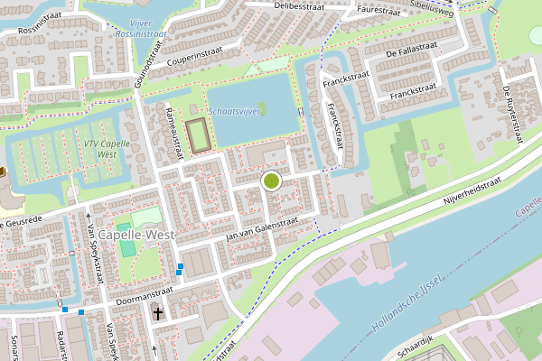Ambulance-melding op Abel Tasmanstraat, Capelle aan den IJssel op 29 juni, kaart-overzicht