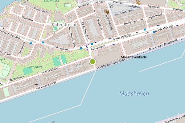 Ambulance-melding op Wodanstraat, Rotterdam op 29 juni, kaart-overzicht
