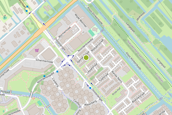 Ambulance-melding op Namleastraat, Capelle aan den IJssel op 29 juni, kaart-overzicht