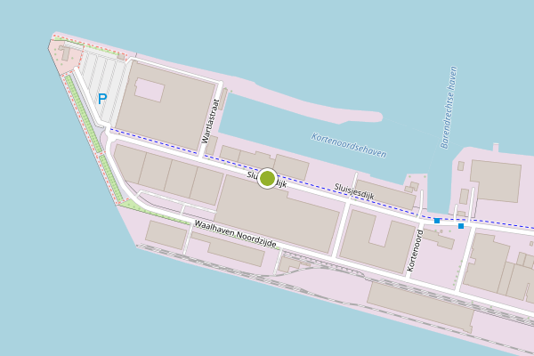 Ambulance-melding op Sluisjesdijk, Rotterdam op 30 juni, kaart-overzicht