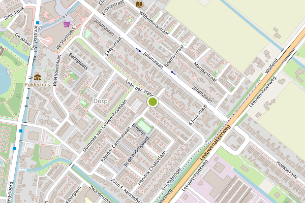 Ambulance-melding op Verzetstraat, Bergschenhoek op 30 juni, kaart-overzicht