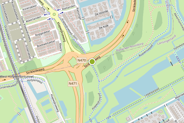 Ambulance-melding op Berkel en Rodenrijs op 30 juni, kaart-overzicht