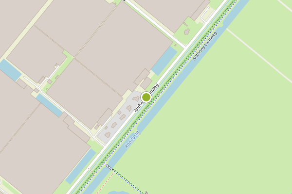 Ambulance-melding op Anthony Lionweg, Bergschenhoek op 7 mei, kaart-overzicht
