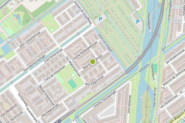 Ambulance-melding op Red Debroystraat, Rotterdam op 2 juli, kaart-overzicht