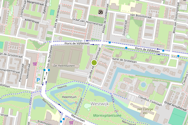 Ambulance-melding op Jacoba van Beierenstraat, Vlaardingen op 2 juli, kaart-overzicht