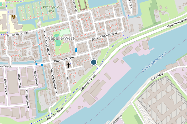 Ambulance + Politie samen ter plaatse op Aert van Nesstraat, Capelle aan den IJssel op 1 juli, kaart-overzicht nieuws-bericht