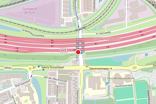 Kaart Barendrecht