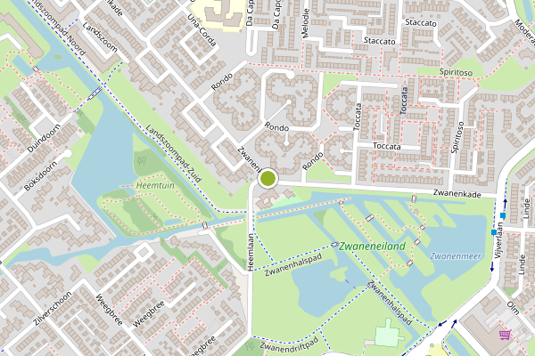 Ambulance-melding op Zwanenkade, Krimpen aan den IJssel op 2 juli, kaart-overzicht