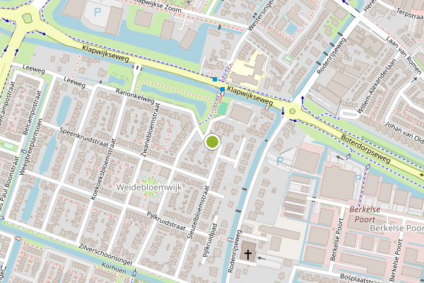 Ambulance-melding op Ranonkelweg, Berkel en Rodenrijs op 2 juli, kaart-overzicht