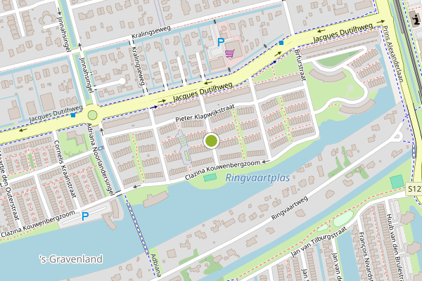 Ambulance-melding op Neeltje Griffijnstraat, Rotterdam op 2 juli, kaart-overzicht