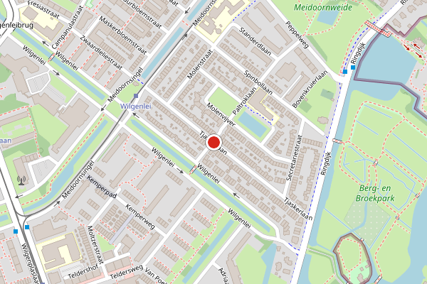 Brandweer-melding op Tjaskerlaan, Rotterdam op 2 juli, kaart-overzicht