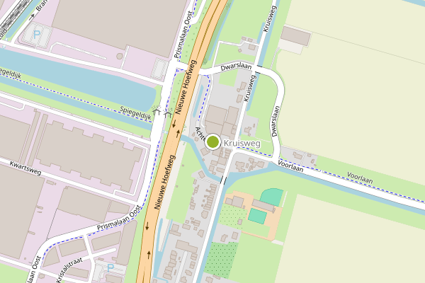 Ambulance-melding op Achterlaan, Bleiswijk op 2 juli, kaart-overzicht