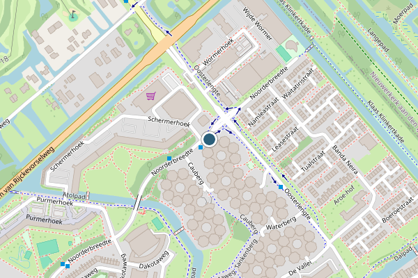 Politie-melding op Braamberg, Capelle aan den IJssel op 3 juli, kaart-overzicht