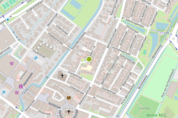Ambulance-melding op De Wildert, Berkel en Rodenrijs op 3 juli, kaart-overzicht