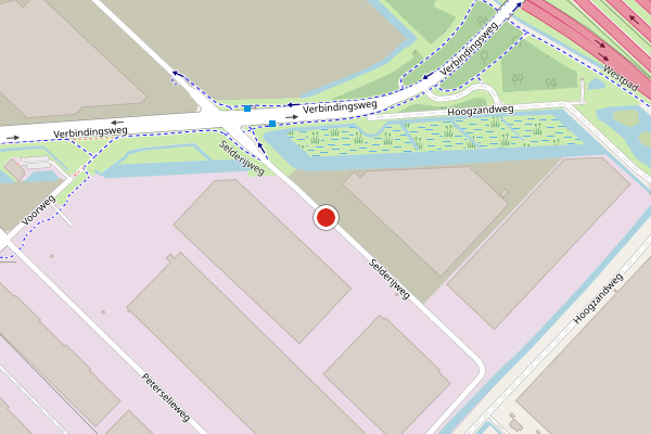 Brandweer-melding op Selderijweg, Ridderkerk op 3 juli, kaart-overzicht