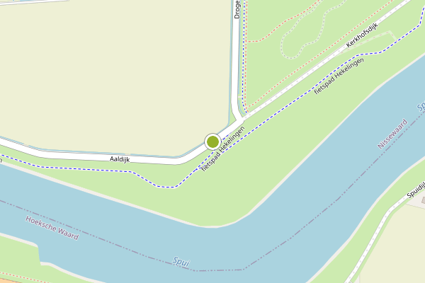 Ambulance-melding op Aaldijk, Hekelingen op 4 juli, kaart-overzicht