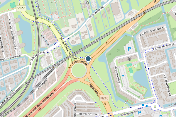 Politie-melding op Abram van Rijckevorselweg, Capelle aan den IJssel op 4 juli, kaart-overzicht