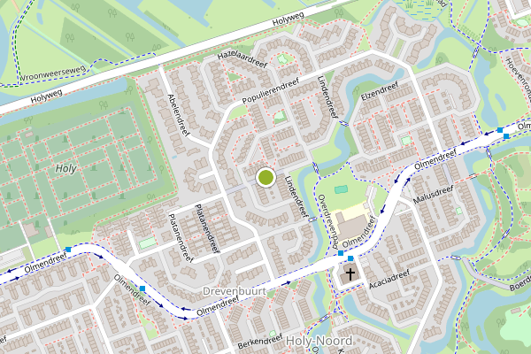 Ambulance-melding op Lindendreef, Vlaardingen op 5 juli, kaart-overzicht