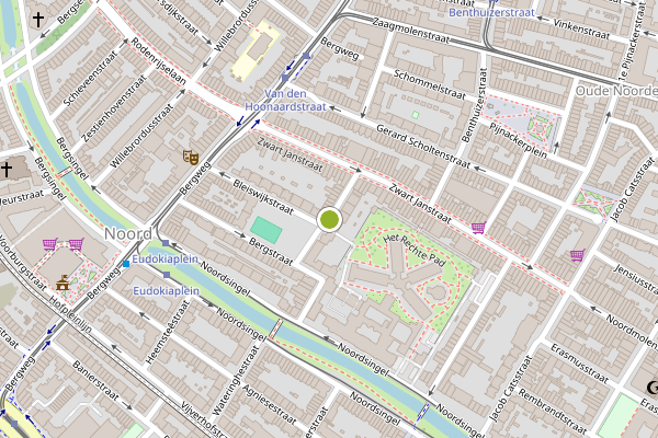Ambulance-melding op Zegwaardstraat, Rotterdam op 5 juli, kaart-overzicht