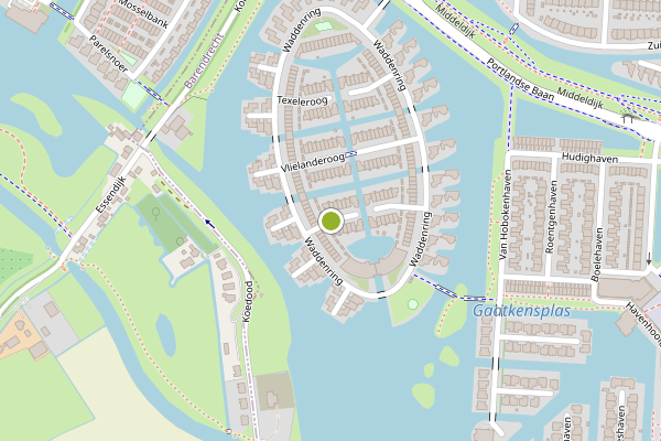 Ambulance-melding op Terschellingeroog, Barendrecht op 5 juli, kaart-overzicht