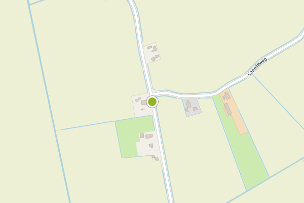 Ambulance-melding op Nieuwlandseweg, Abbenbroek op 6 juli, kaart-overzicht