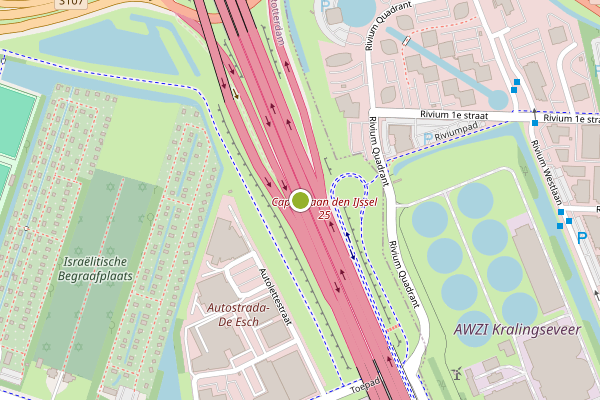 Ambulance-melding op Rotterdam op 6 juli, kaart-overzicht