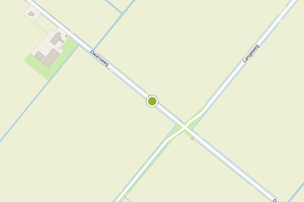 Ambulance-melding op Dwarsweg, Zuidland op 7 juli, kaart-overzicht
