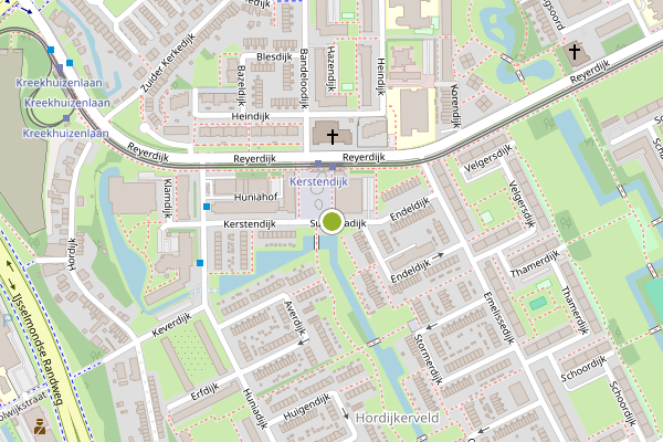 Kaart Rotterdam