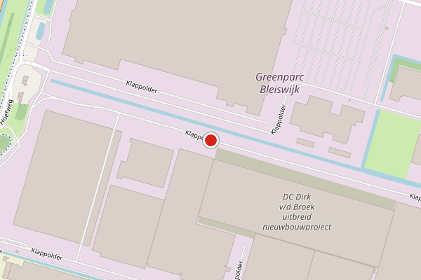 Brandweer-melding op Klappolder, Bleiswijk op 7 juli, kaart-overzicht