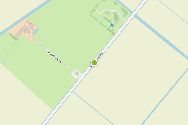 Ambulance-melding op Ramshilseweg, Zuidland op 7 juli, kaart-overzicht