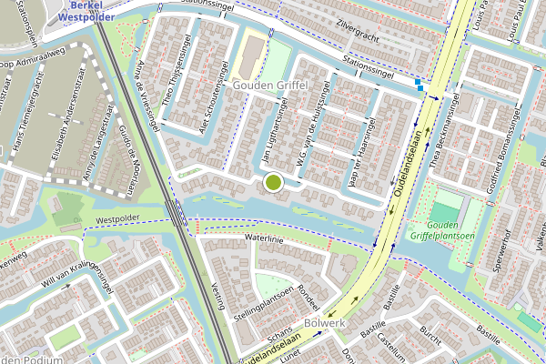 Ambulance-melding op Willem Wilminkstraat, Berkel en Rodenrijs op 7 juli, kaart-overzicht