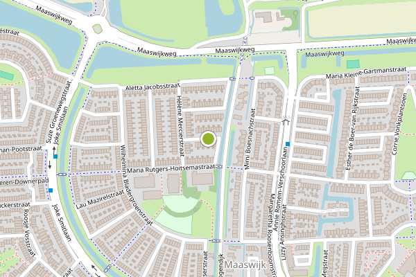 Ambulance-melding op Liesbeth Tilanusstraat, Spijkenisse op 8 juli, kaart-overzicht
