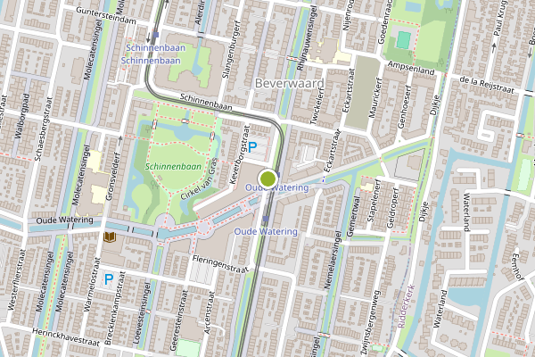 Ambulance-melding op Rhijnauwensingel, Rotterdam op 9 juli, kaart-overzicht