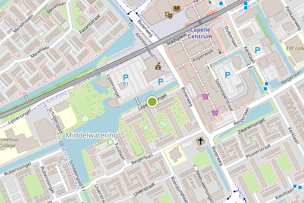 Ambulance-melding op Lepelaarsingel, Capelle aan den IJssel op 9 juli, kaart-overzicht