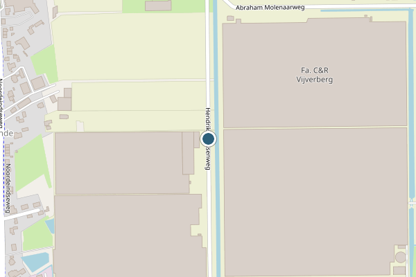 Politie-melding op Hendrik Driessenweg, Berkel en Rodenrijs op 8 mei, kaart-overzicht
