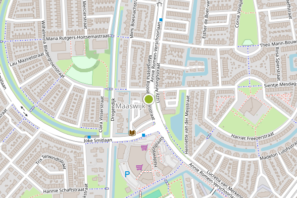 Ambulance-melding op Margaretha Roosenboomstraat, Spijkenisse op 10 juli, kaart-overzicht