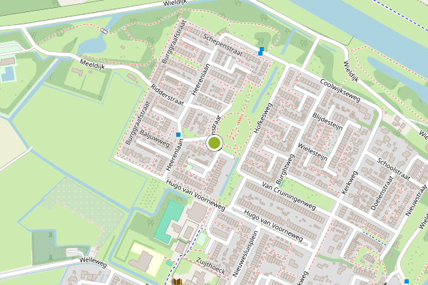 Ambulance-melding op Donjonstraat, Heenvliet op 10 juli, kaart-overzicht