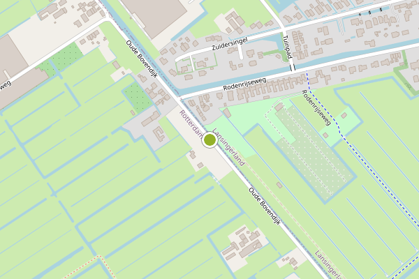 Ambulance-melding op Oude Bovendijk, Rotterdam op 10 juli, kaart-overzicht