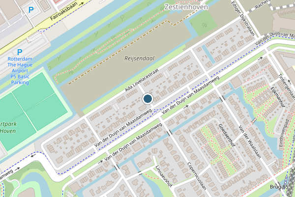Politie-melding op Alan Turingstraat, Rotterdam op 10 juli, kaart-overzicht