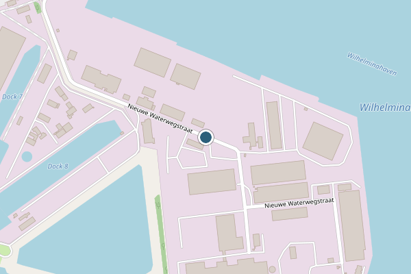 Politie-melding op Nieuwe Waterwegstraat, Schiedam op 10 juli, kaart-overzicht