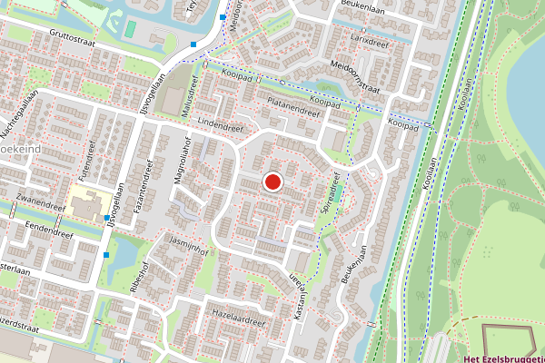 Brandweer-melding op Vuurdoornstraat, Bleiswijk op 10 juli, kaart-overzicht