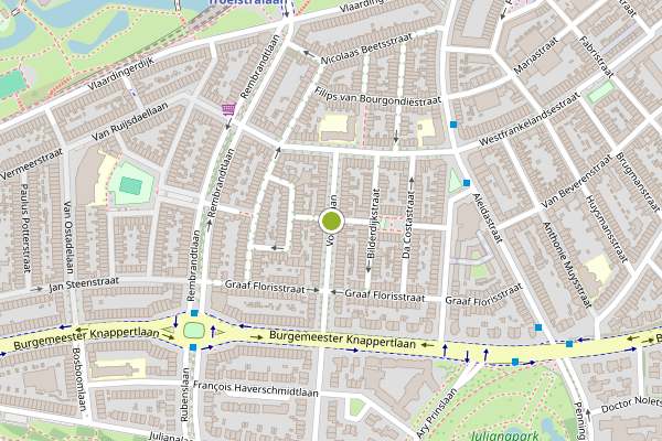 Kaart Schiedam