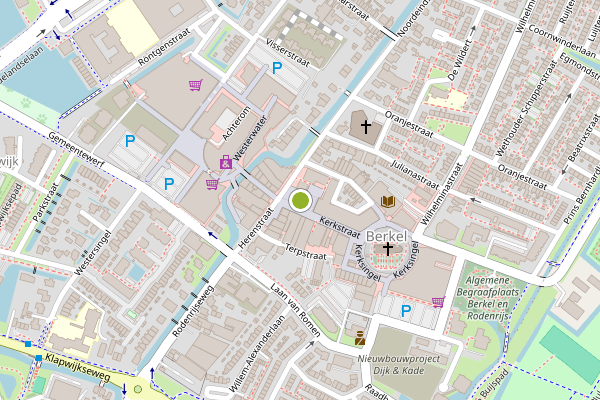 Ambulance-melding op Jan Blaauwplein, Berkel en Rodenrijs op 11 juli, kaart-overzicht