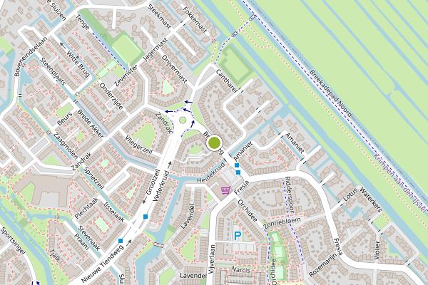 Ambulance-melding op Brinkweg, Krimpen aan den IJssel op 10 juli, kaart-overzicht