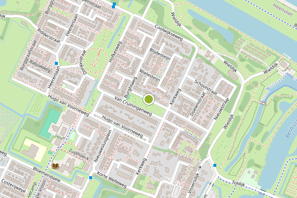 Ambulance-melding op van Duyvenvoordeweg, Heenvliet op 11 juli, kaart-overzicht