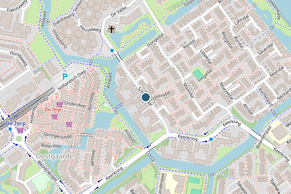 Politie-melding op Scheldedal, Capelle aan den IJssel op 12 juli, kaart-overzicht